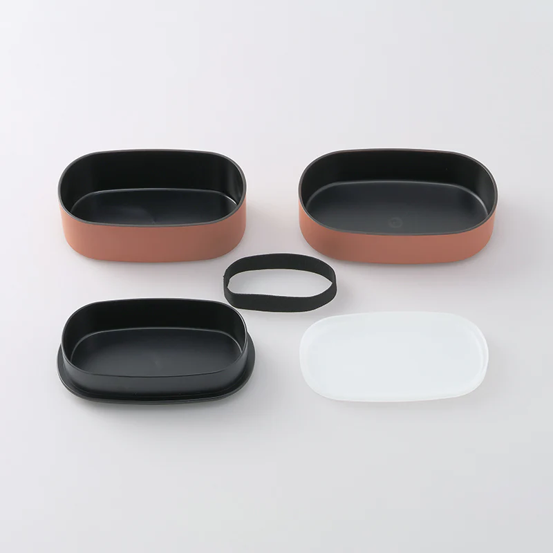 山中塗　お弁当箱　オレンジ - Image 2
