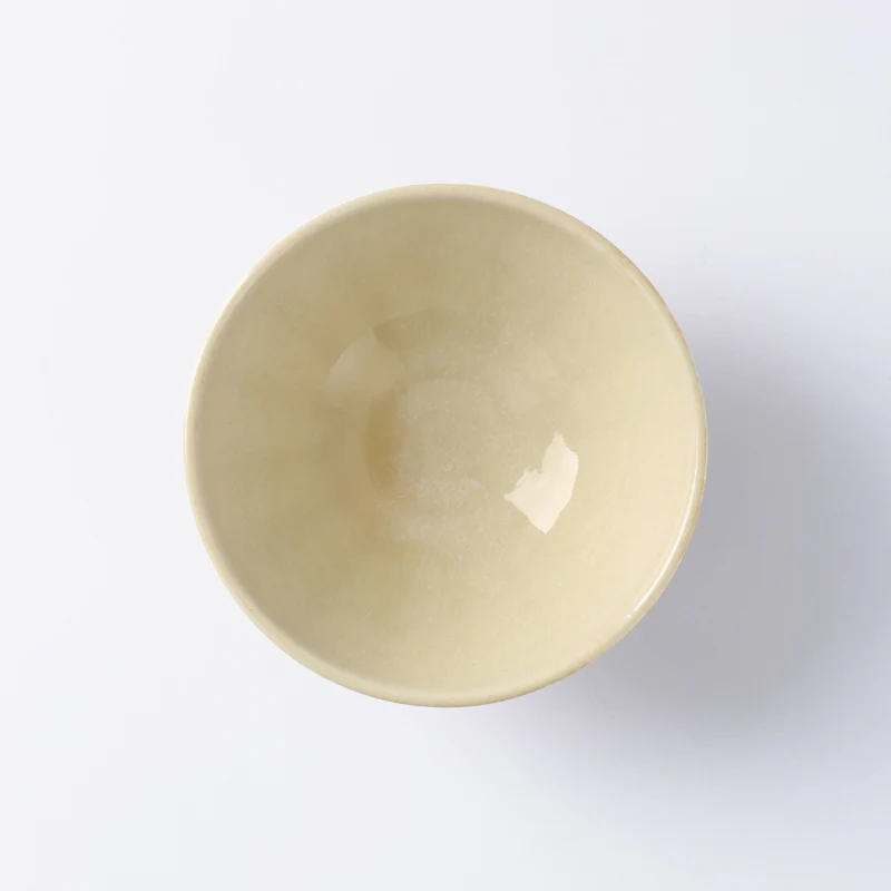 美濃焼　ソギ茶碗　クリーム - Image 3