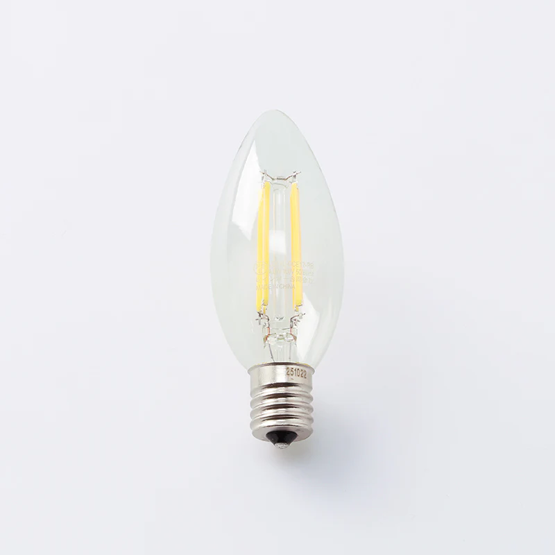 ＬＥＤフィラメント電球４０Ｗ形相当電球色シャンデリア球Ｅ１７ - Image 2