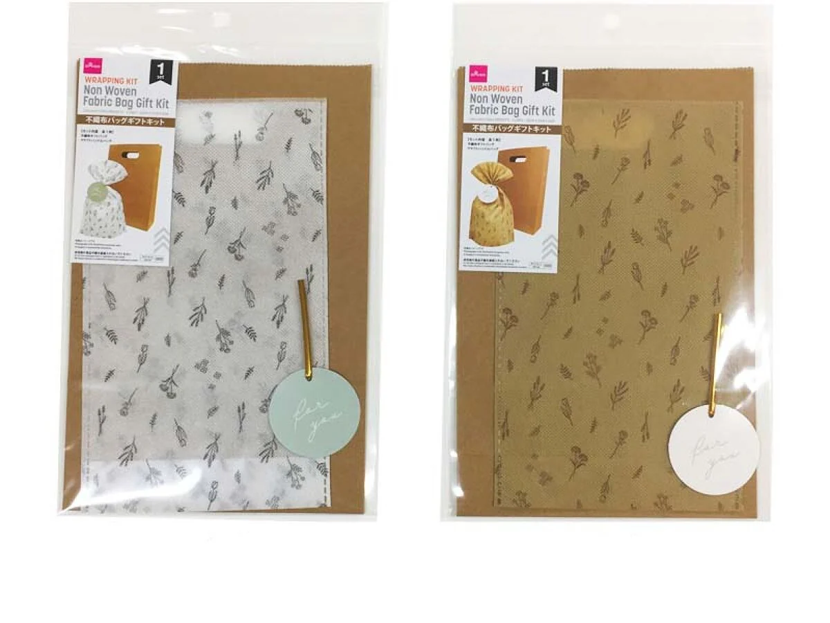 不織布バッグギフトキット（フラワー）