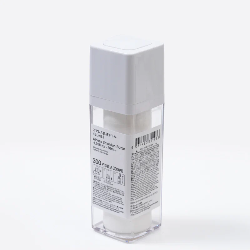 エアレス乳液ボトル（３０ｍＬ）