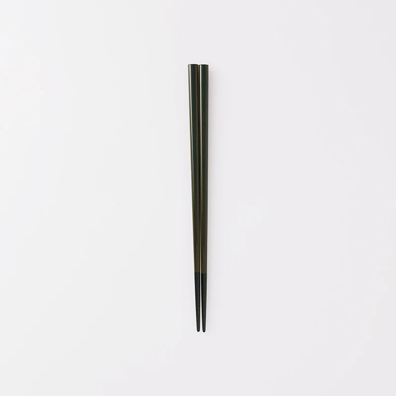 食洗機対応若狭塗り箸（深緑） - Image 2