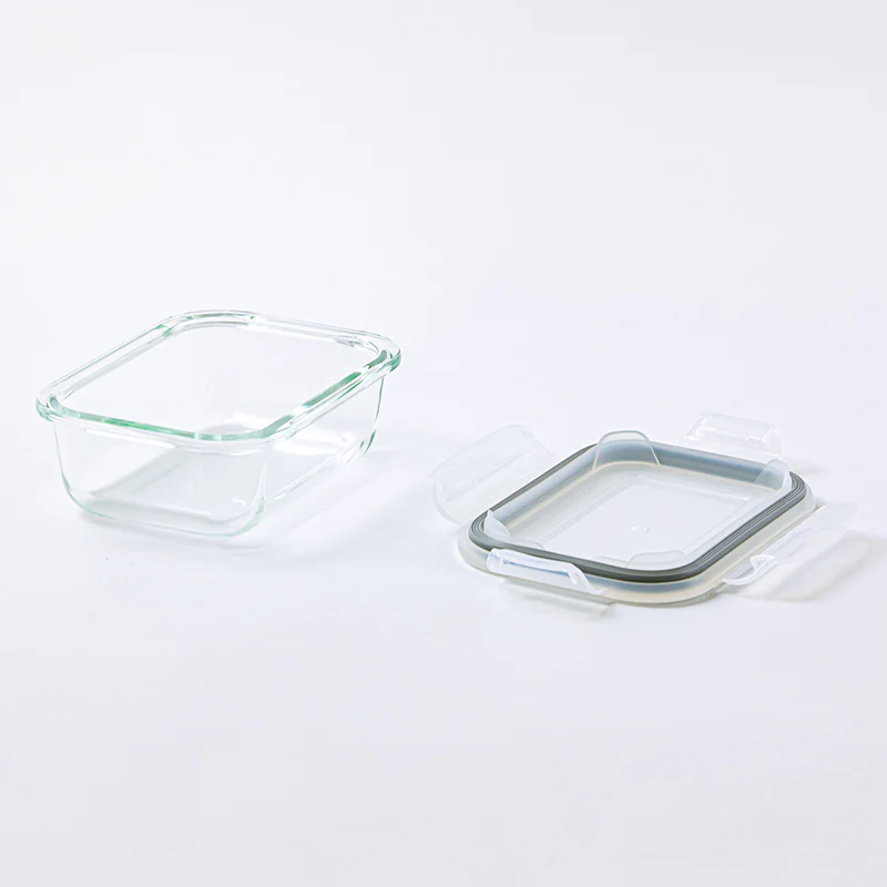 レンジＯＫ耐熱ガラス密閉容器（レクタングル型）３７０ｍＬ - Image 2