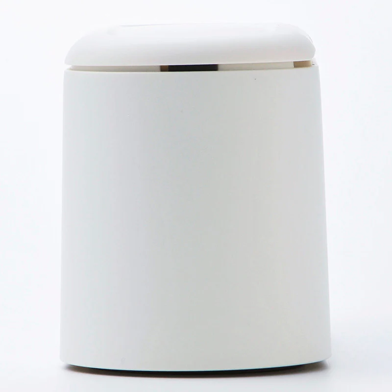 卓上用蓋付ゴミ箱（ワンプッシュ式、ＷＨ） - Image 4