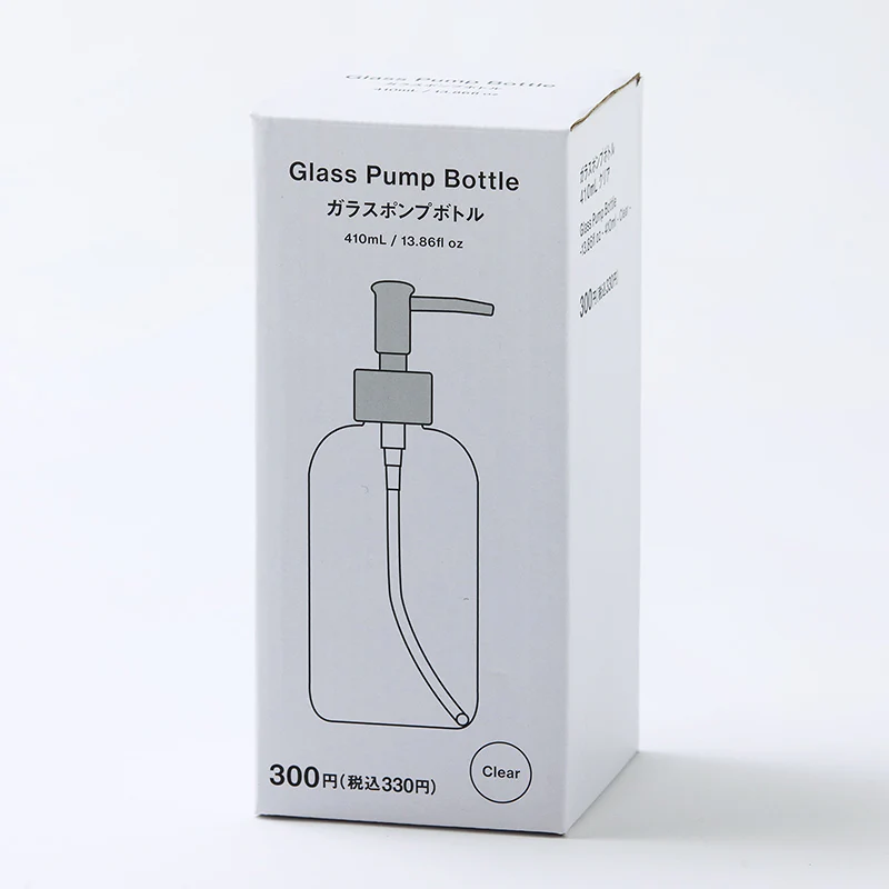 ポンプボトル（クリア）４１０ｍＬ - Image 3