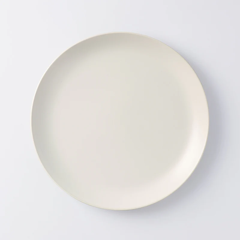高台のない食器（平皿、ＷＨ） - Image 2