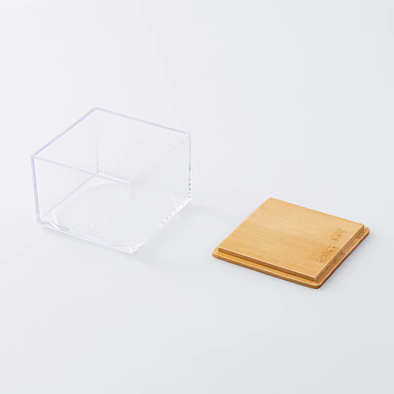 小物入れ竹製蓋付収納ケース６ｃｍ×８．２ｃｍ×８．２ｃｍ - Image 2
