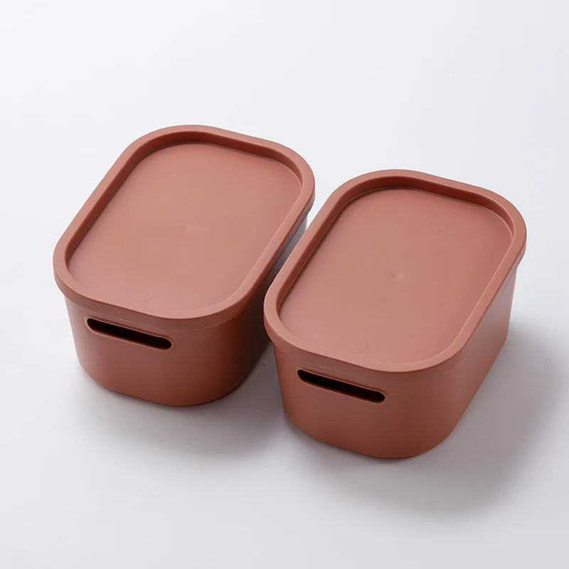 Ｒ３０ボックス（２個、テラコッタ）１７．５ｃｍ×１２．５ｃｍ×８．５ｃｍ - Image 2
