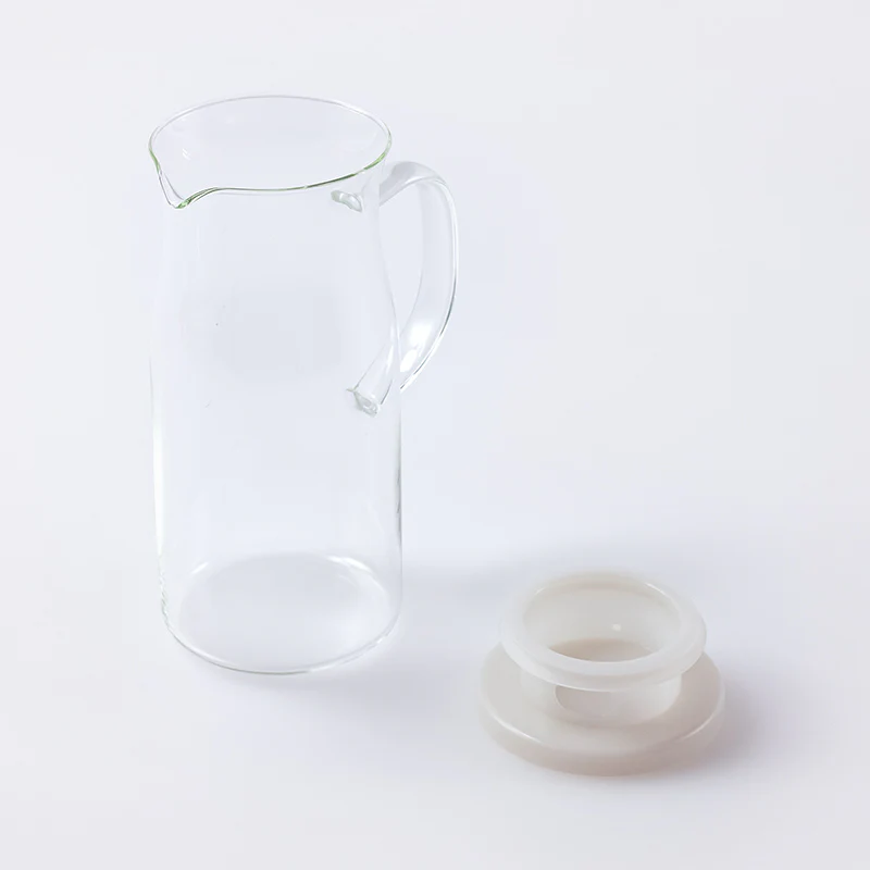 耐熱ガラスウォーターピッチャー（取手付）８００ｍＬ - Image 2