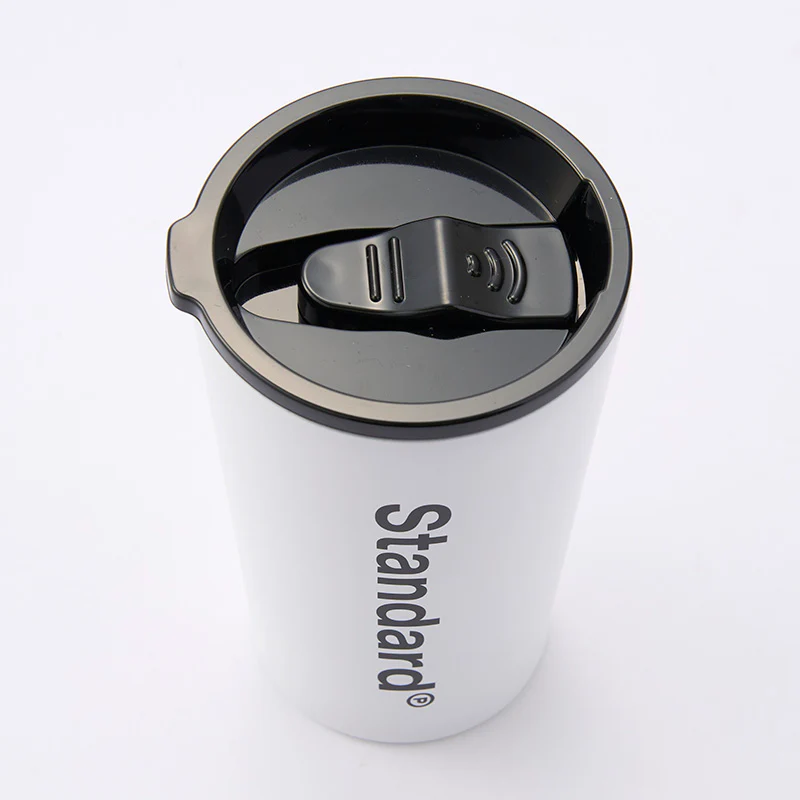 セラミックコーティングタンブラー（ＷＨ、フタ付）４００ｍＬ - Image 2