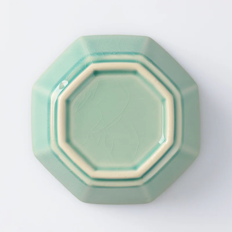 八角鉢（貫入、ＧＲ） - Image 3
