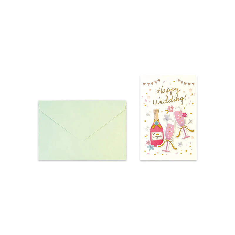 ビッググリーティングカードＢ（パーツ付、Ｗｅｄｄｉｎｇ、乾杯） - Image 2