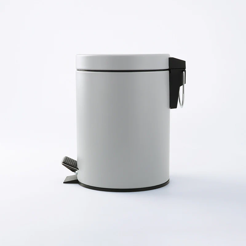 ペダルペール式ゴミ箱（スチール） - Image 2