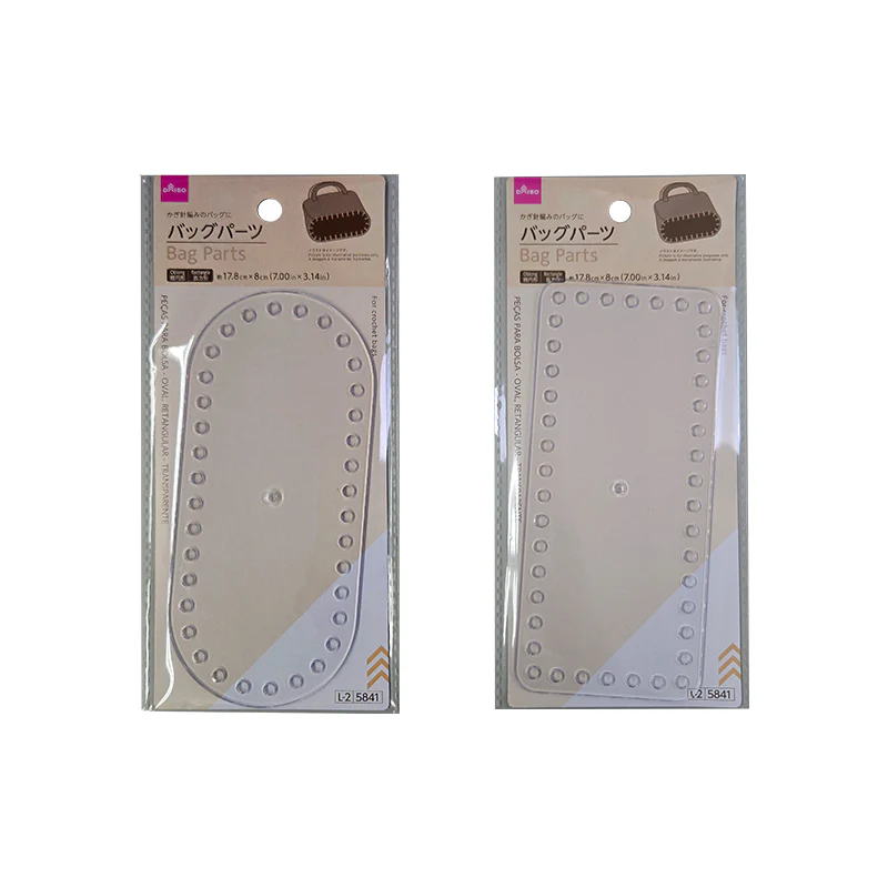 バッグパーツ（楕円形、長方形、クリア） - Image 4