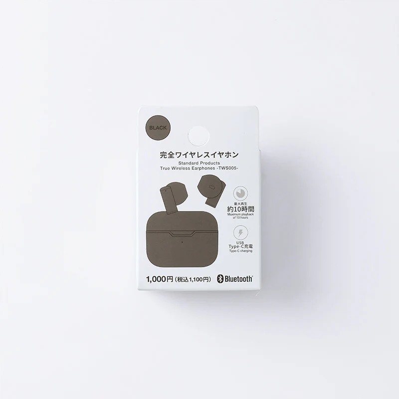 完全ワイヤレスイヤホン（ＴＷＳ００５、ＢＫ） - Image 4