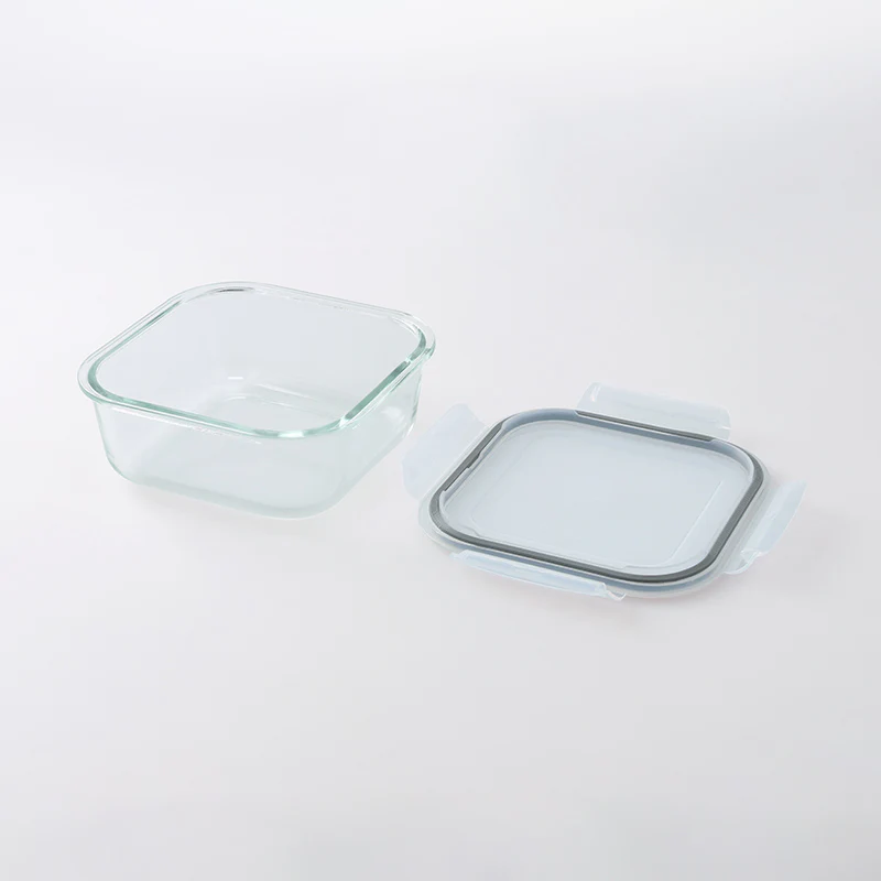 耐熱ガラス密封容器（正方形） - Image 2