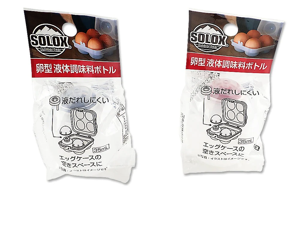 ＳＯＬＯＸ　卵型液体調味料ボトル